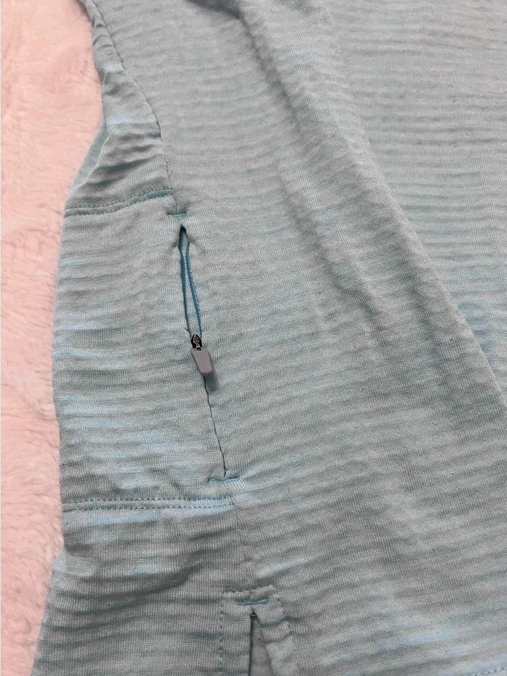 Nike Aqua Blue Half-Zip Pullover